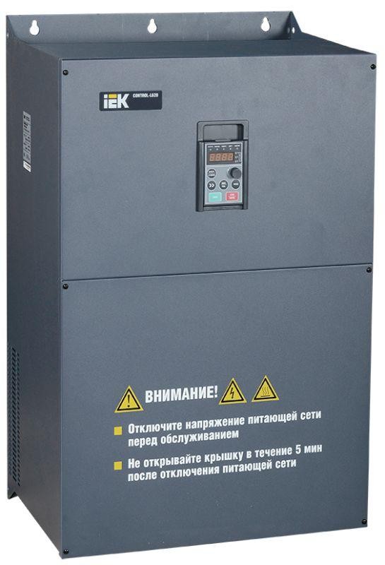  Преобразователь частоты CONTROL-L620 380В 3Ф 110-132кВт 210-253А ИЭК CNT-L620D33V110-132TE 