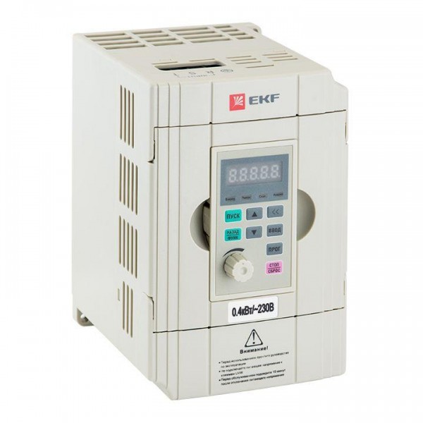  Преобразователь частоты 0.4/0.75кВт 1х230В VECTOR-100 PROxima EKF VT100-0R4-1B 