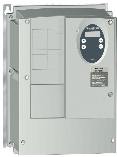  Преобразователь частоты ATV31 0.75кВт 500В в оболочке IP55 SchE ATV31C075N4 