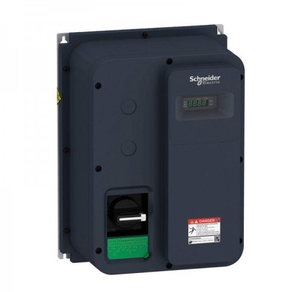  Преобразователь частоты ATV320 IP65 0.18кВт 240В 1ф SchE ATV320U02M2WS 