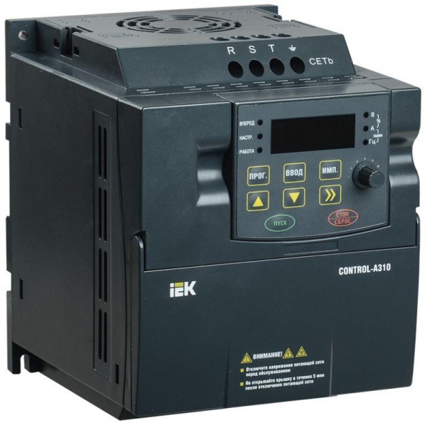  Преобразователь частоты CONTROL-A310 380В 3ф 1.5кВт 3.7А ИЭК CNT-A310D33V015TEZ 