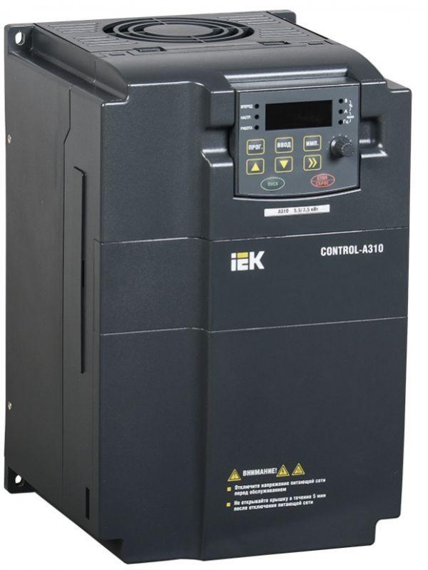  Преобразователь частоты CONTROL-A310 380В 3ф 5.5-7.5кВт 13-17А ИЭК CNT-A310D33V055-075TEZ 