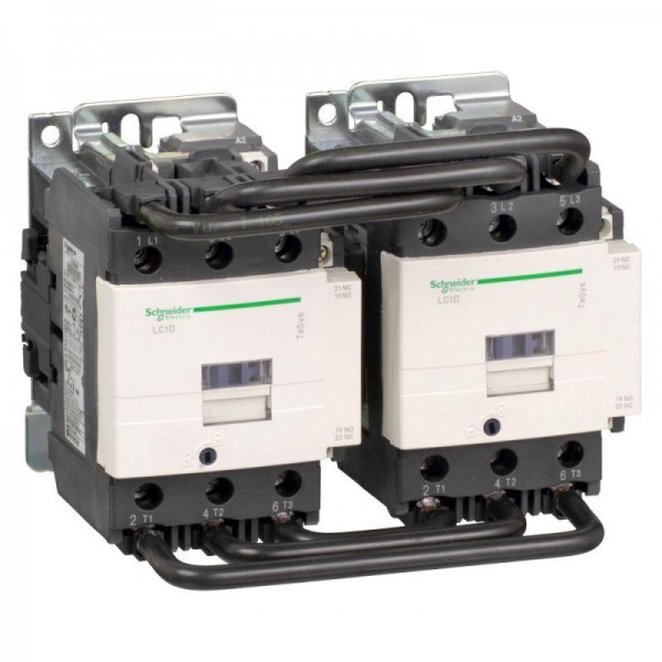  Контактор реверсивный 3п D 80А НО+НЗ 48В 50/60Гц SchE LC2D80E7 