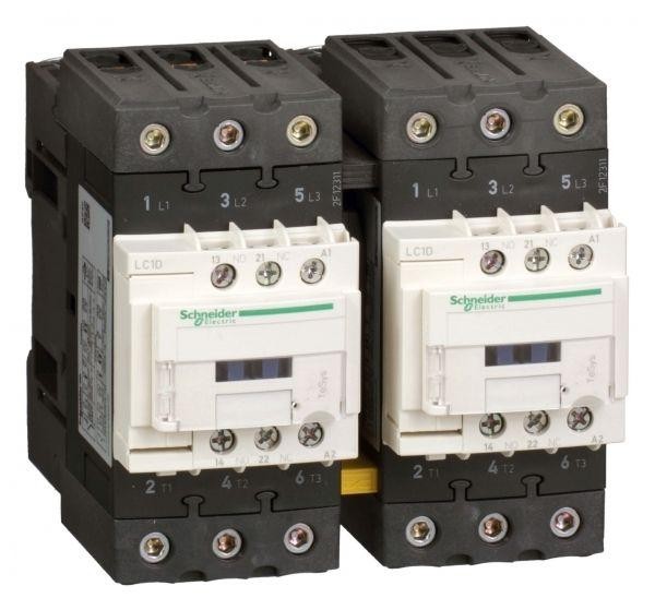  Контактор реверсивный 3п EVERLINK AC3 440В 65А катушка управления 115В AC 50/60Гц SchE LC2D65AFE7 