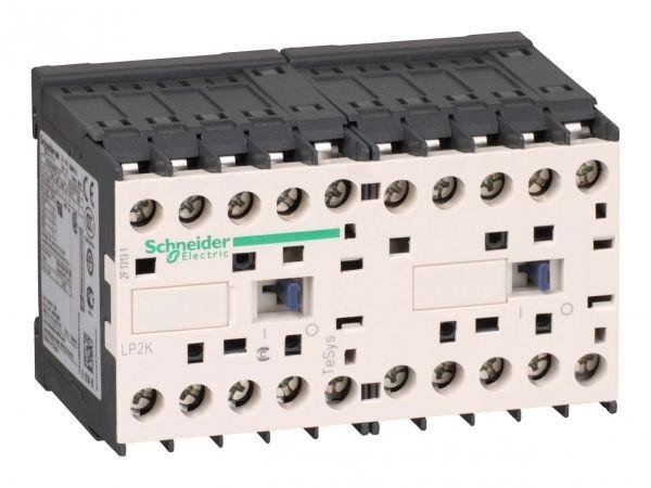  Контактор реверсивный K 3п/9А НЗ 24В DC монтаж на печатную плату SchE LP2K09015BD 