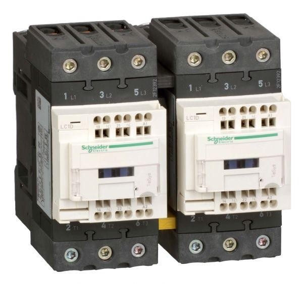  Контактор реверсивный 3п EVERLINK AC3 440В 40А катушка управления 115В AC 50/60Гц SchE LC2D40A3FE7 