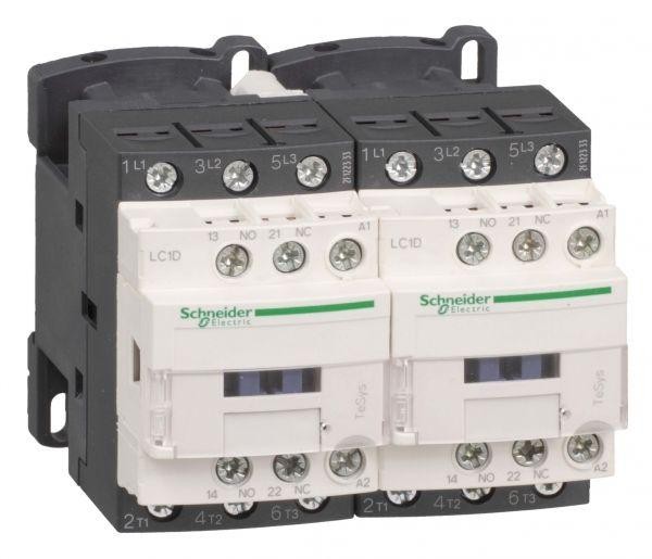  Контактор реверсивный 3п 25А НО+НЗ 48В SchE LC2D25E7 