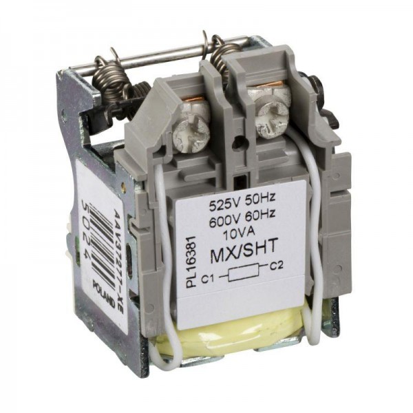  Расцепитель MX 525V 50Гц 600V 60Гц SchE LV429389 