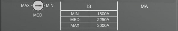  Расцепитель защиты MA 100 Im=600...1000 XT4 3p ABB 1SDA067494R1 