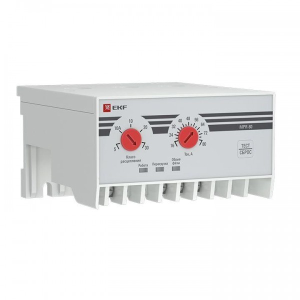 Реле защиты двигателя MPR 80А EKF mpr-80 
