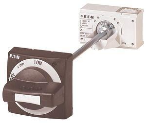  Ручка поворотная на дверь ручка+привод+короткая ось NZM2 NZM2-XTVD-0 черн. EATON 279393 