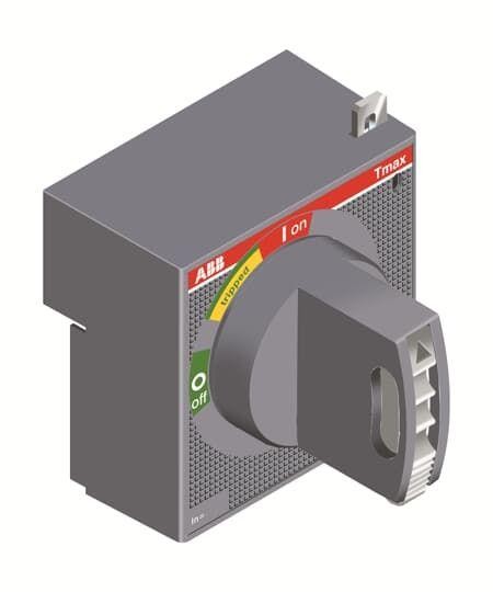  Рукоятка поворотная на дверцу RHE_H T1-T2-T3 HANDLE (только рукоятка) ABB 1SDA051387R1 