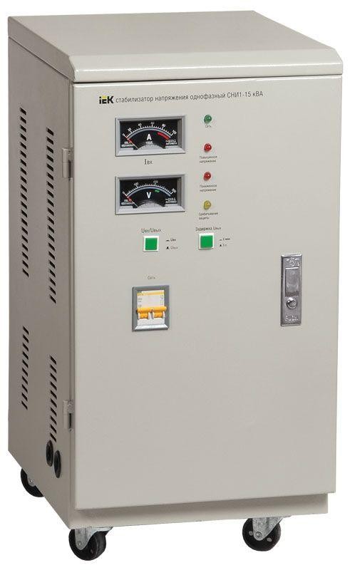  Стабилизатор напряжения СНИ 1/220 7.0кВА 1ф ИЭК IVS10-1-07000 