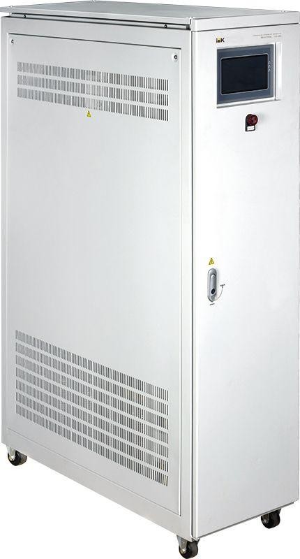  Стабилизатор напряжения 3ф 120кВА напольный INDUSTRIAL ИЭК IVS10-3-120-12 