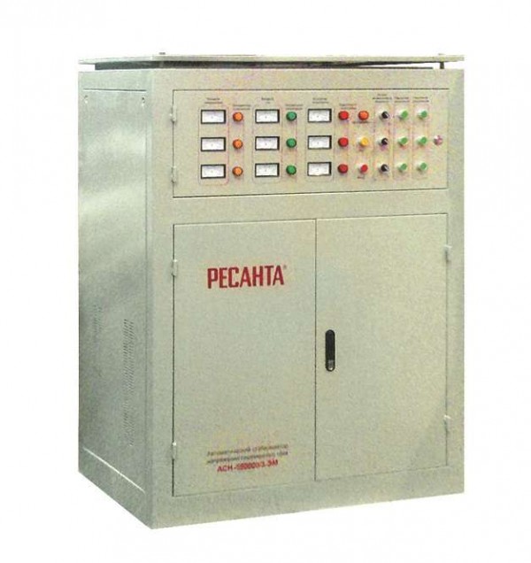  Стабилизатор напряжения АСН-150000/3 3ф 150кВт IP20 электромех. Ресанта 63/4/12 