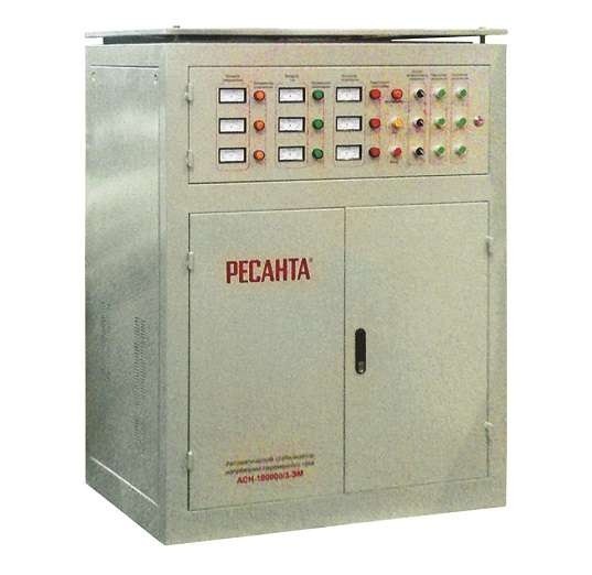  Стабилизатор напряжения АСН-100000/3 3ф 100кВт IP20 электромех. Ресанта 63/4/11 