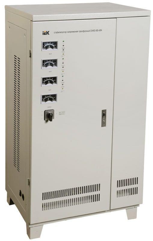  Стабилизатор напряжения СНИ 3 60кВА 3ф ИЭК IVS10-3-60000 