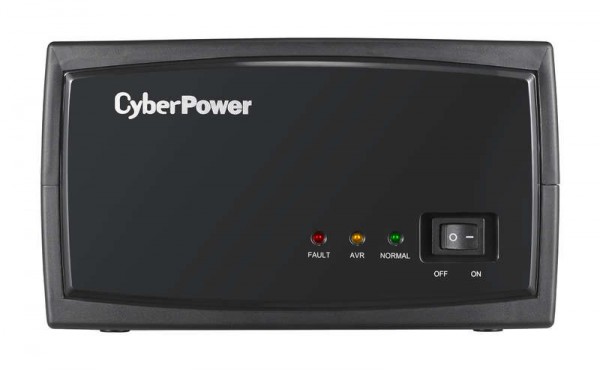 Стабилизатор напряжения 1500В.А/600Вт (2 EURO+1 IEC С13) NEW CyberPower V-ARMOR 1500E 
