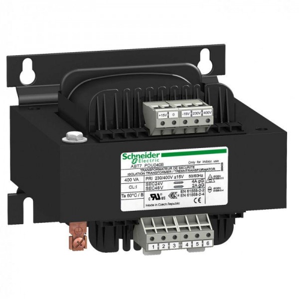  Трансформатор 2х24В 400ВА SchE ABT7PDU040B 