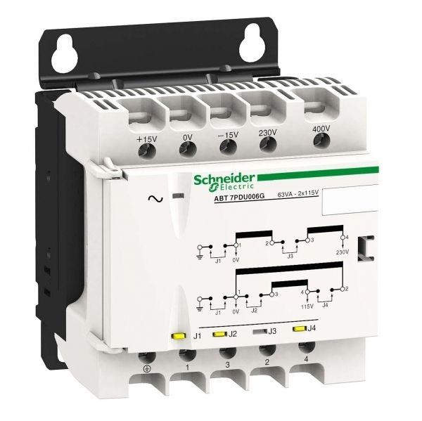  Трансформатор 2х115В 63ВА SchE ABT7PDU006G 