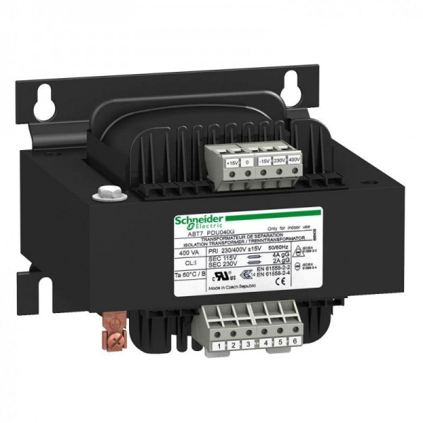  Трансформатор 2х115В 400ВА SchE ABT7PDU040G 