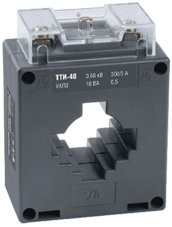  Трансформатор тока ТТИ-40 400/5А кл. точн. 0.5 5В.А IEK ITT30-2-05-0400 