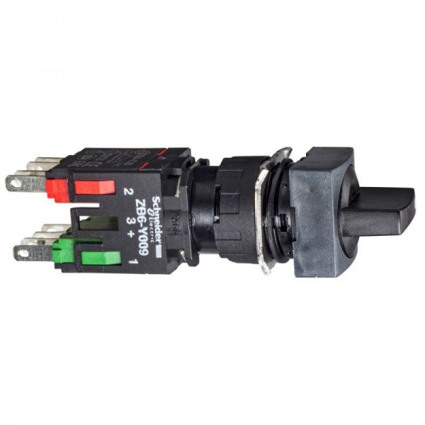  Переключатель 16мм квадратный 3 поз. SchE XB6CD235B 