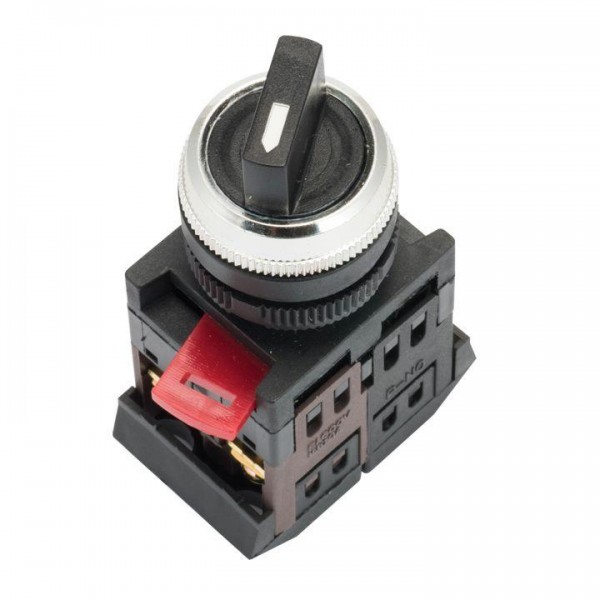  Переключатель  АС-22 2P черн. NO+NC PROxima EKF psw-ac-2p 