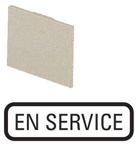  Шильдик "EN SERVICE" 383SQ25 EATON 038771 