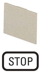  Шильдик СТОП 110SQ25 EATON 038507 