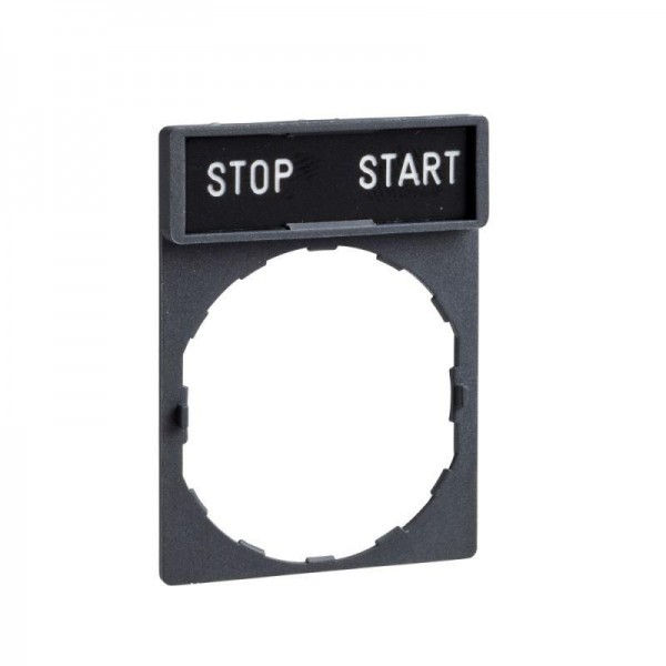  Маркировка 30х40мм с текстом 8х27мм "STOP-START" SchE ZBY2366 