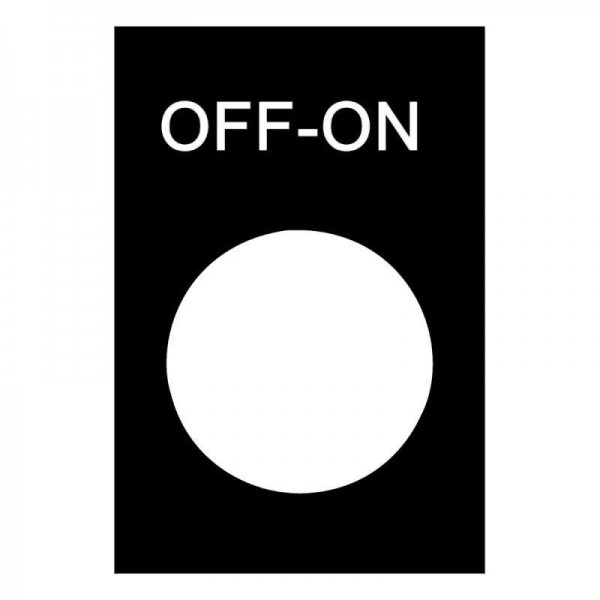  Маркировка "OFF-ON" SchE ZB2BY2367 