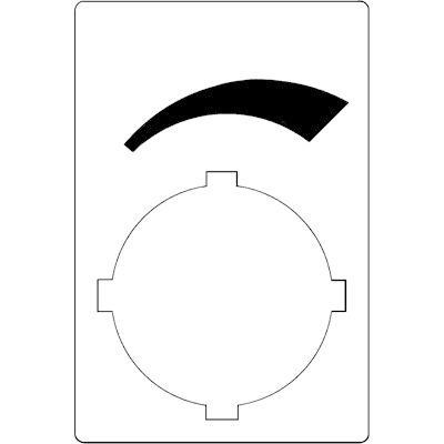  Шильдик для потенциометра ABB SK615562-87 