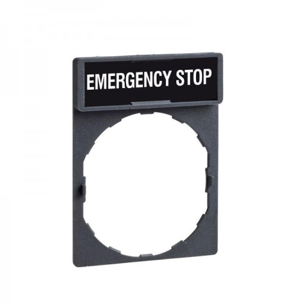  Этикетка "EMERGENCY STOP" SchE ZBY2330 