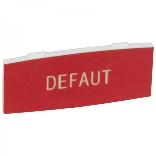  Вставка узкая алюм. надпись "DEFAUT" Osmoz Leg 024340 