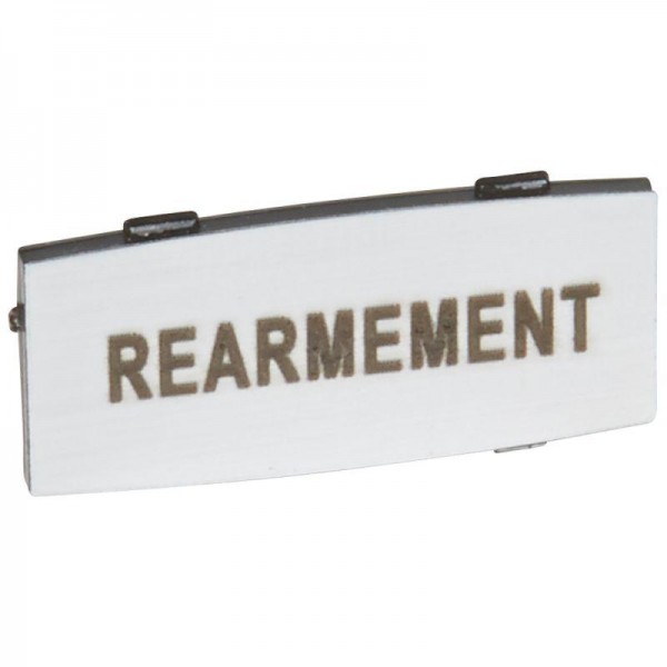  Вставка узкая алюм. надпись "REARMEMENT" Osmoz Leg 024338 