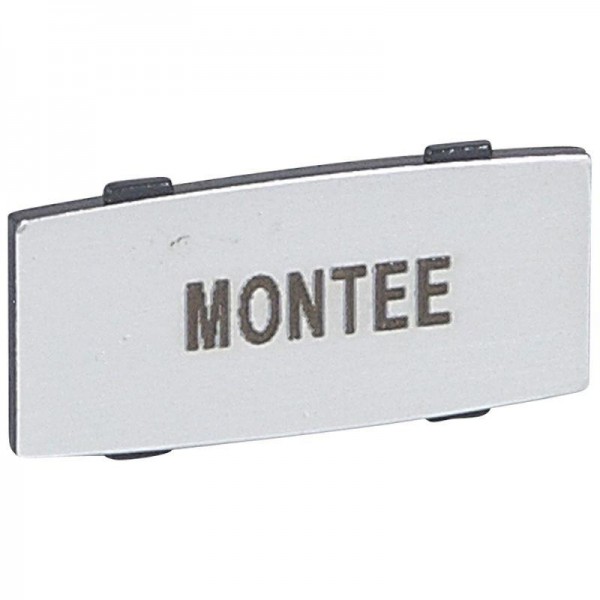  Вставка узкая алюм. надпись "MONTEE" Osmoz Leg 024336 