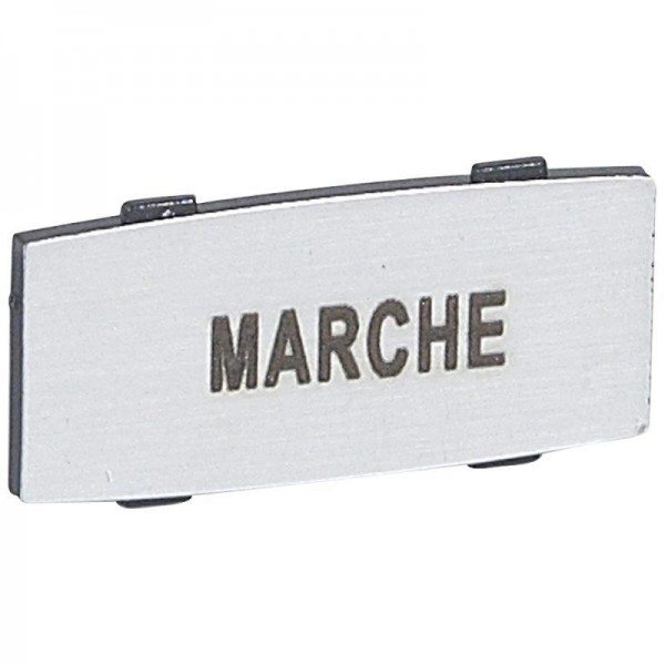  Вставка узкая алюм. надпись "MARCHE" Osmoz Leg 024333 