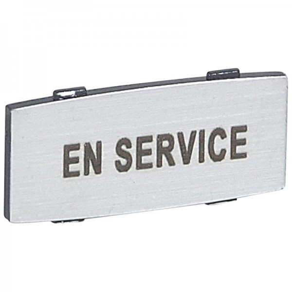  Вставка узкая алюм. надпись "EN Service" Osmoz Leg 024335 
