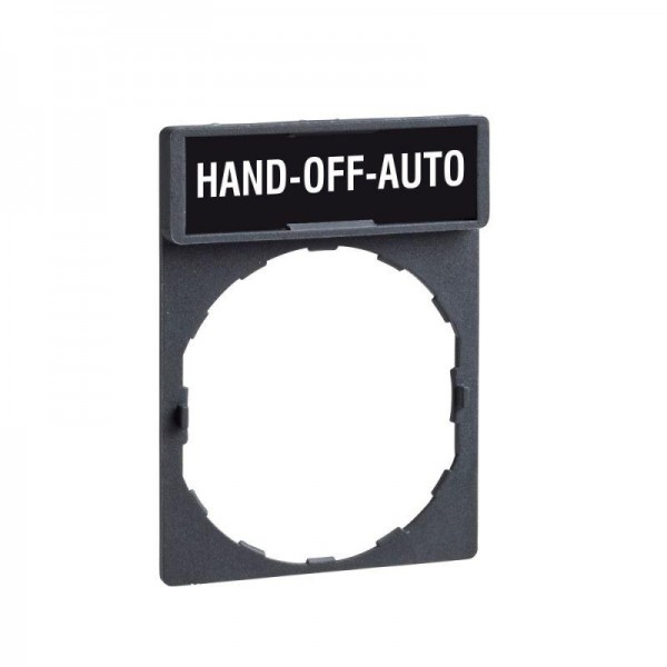  Этикетка HAND-OFF-AUTO SchE ZBY2387 