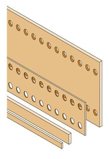  Шина медная плоская 40х10 L=1750мм ABB 1STQ007410A0000 