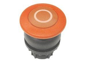  Головка кнопки M22S-DP-R-X0 грибовидная без фикс. красн.; черн. лицевое кольцо EATON 216721 