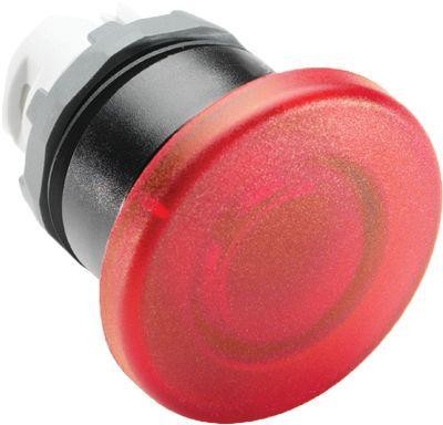  Кнопка MPM1-11R без фикс. красн. гриб ABB 1SFA611124R1101 