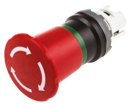  Кнопка MPET4-10R гриб (корпус красн.) ABB 1SFA611523R1001 