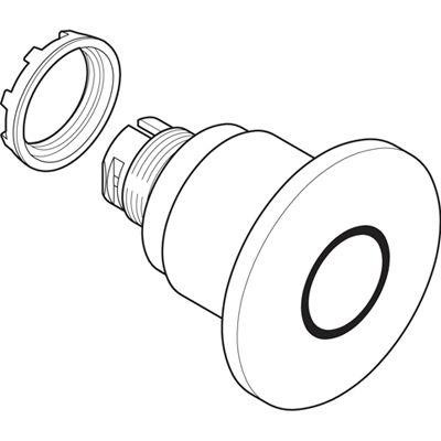  Кнопка MPMP4-10R кр. гриб ABB 1SFA611514R1001 