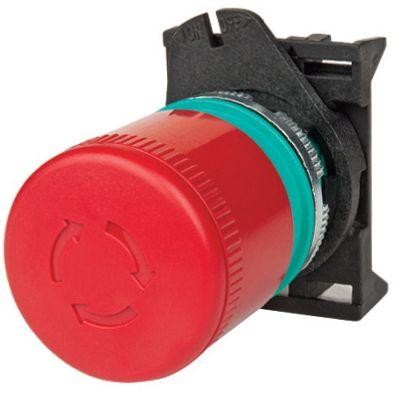  Кнопка грибовидная возвр. повор. d40 с индик. DKC ABHT1C4S 