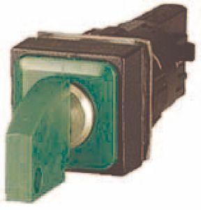  Переключатель с ключом 2 положения без фикс. Q18S1-GN зел. EATON 062148 