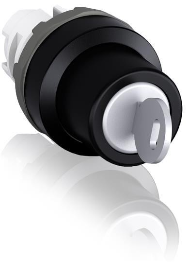  Переключатель M2SSK2-104 с ключом 2-х поз. (только корпус) 45град. ключ уникальный 25 вариантов - достается в среднем положении ABB 1SFA611281R1004 