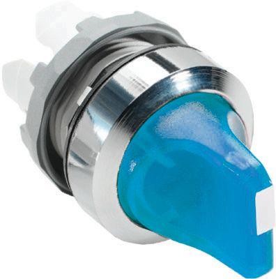  Переключатель с подсветкой M2SS2-21G зел. 2-х позиц. (только корпус) с фикс. ABB 1SFA611211R2102 