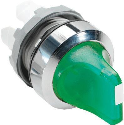  Переключатель с фикс. с подсветкой M2SS2-21G зел. ABB 1SFA611201R2102 
